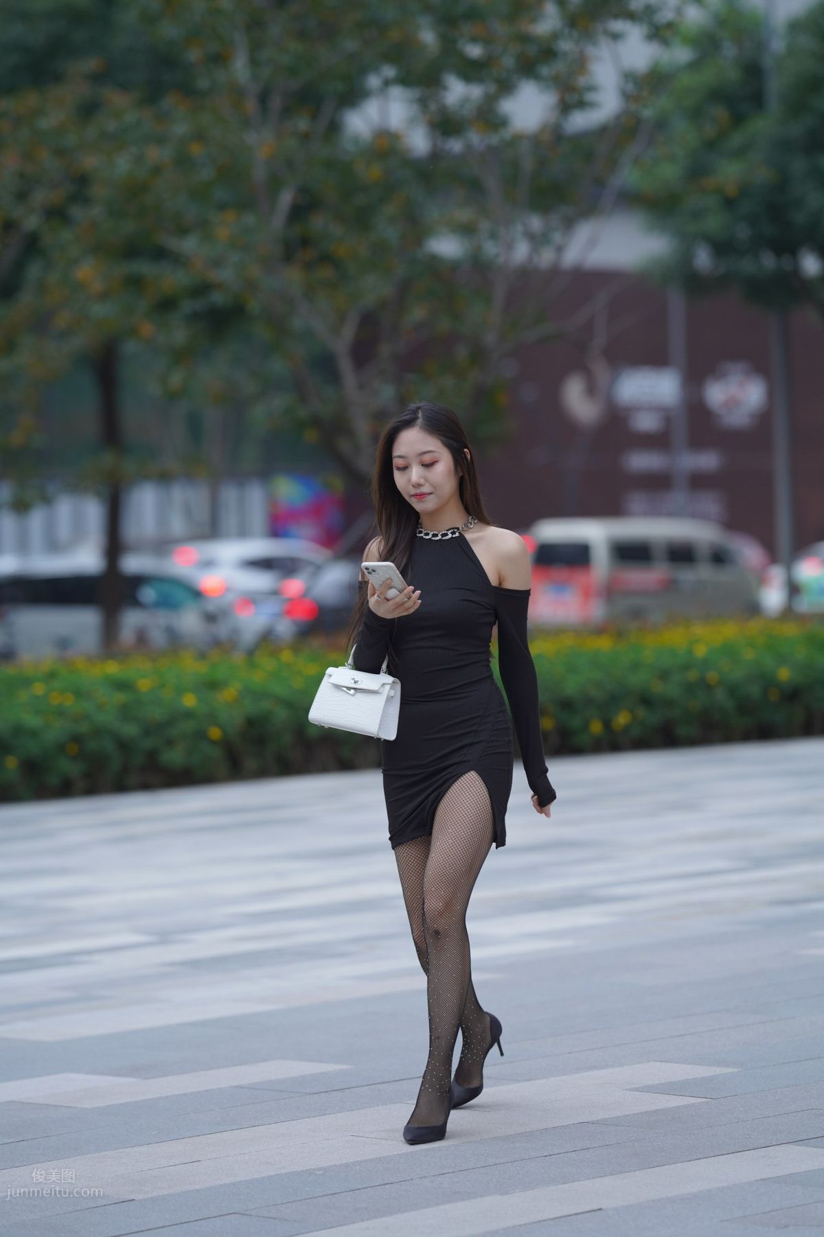 [Mojing Street] 133 Very Sexy Girl in Fishnet Stockings photo 141