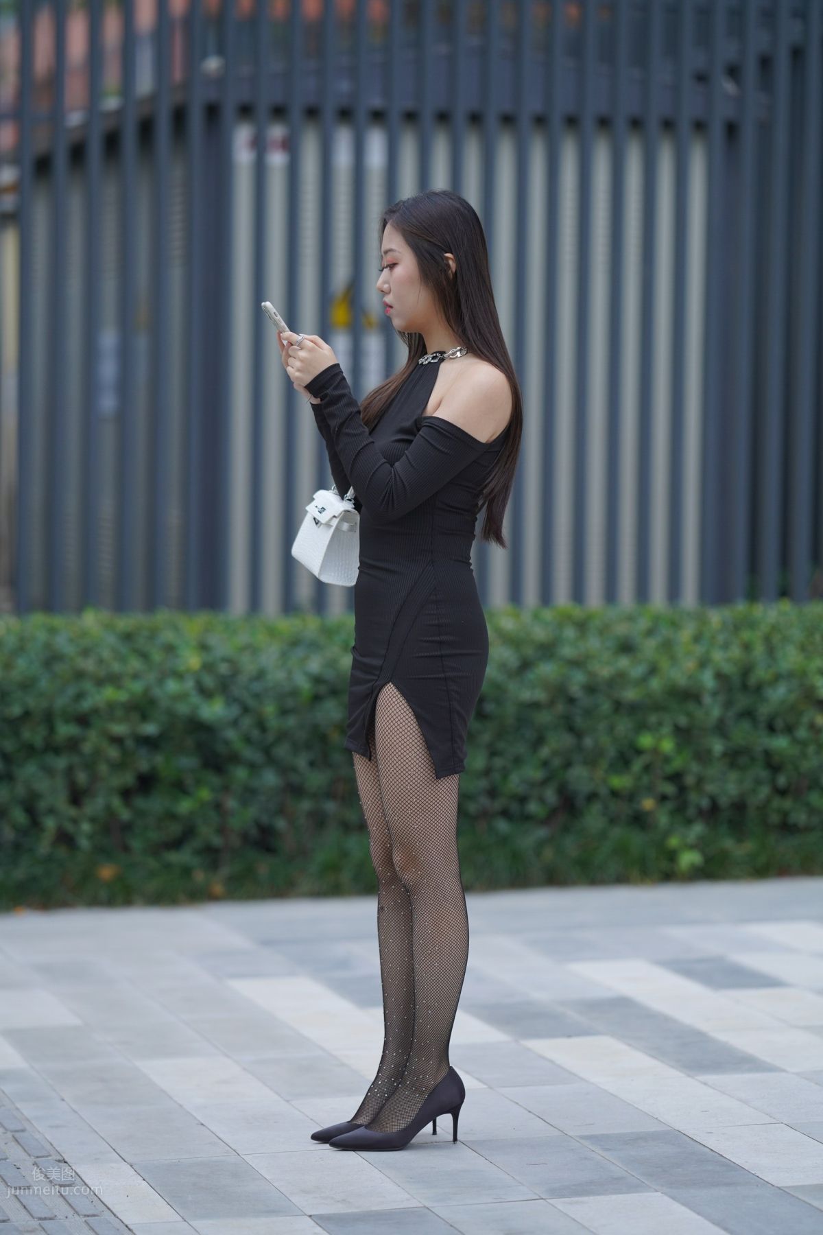 [Mojing Street] 133 Very Sexy Girl in Fishnet Stockings photo 153