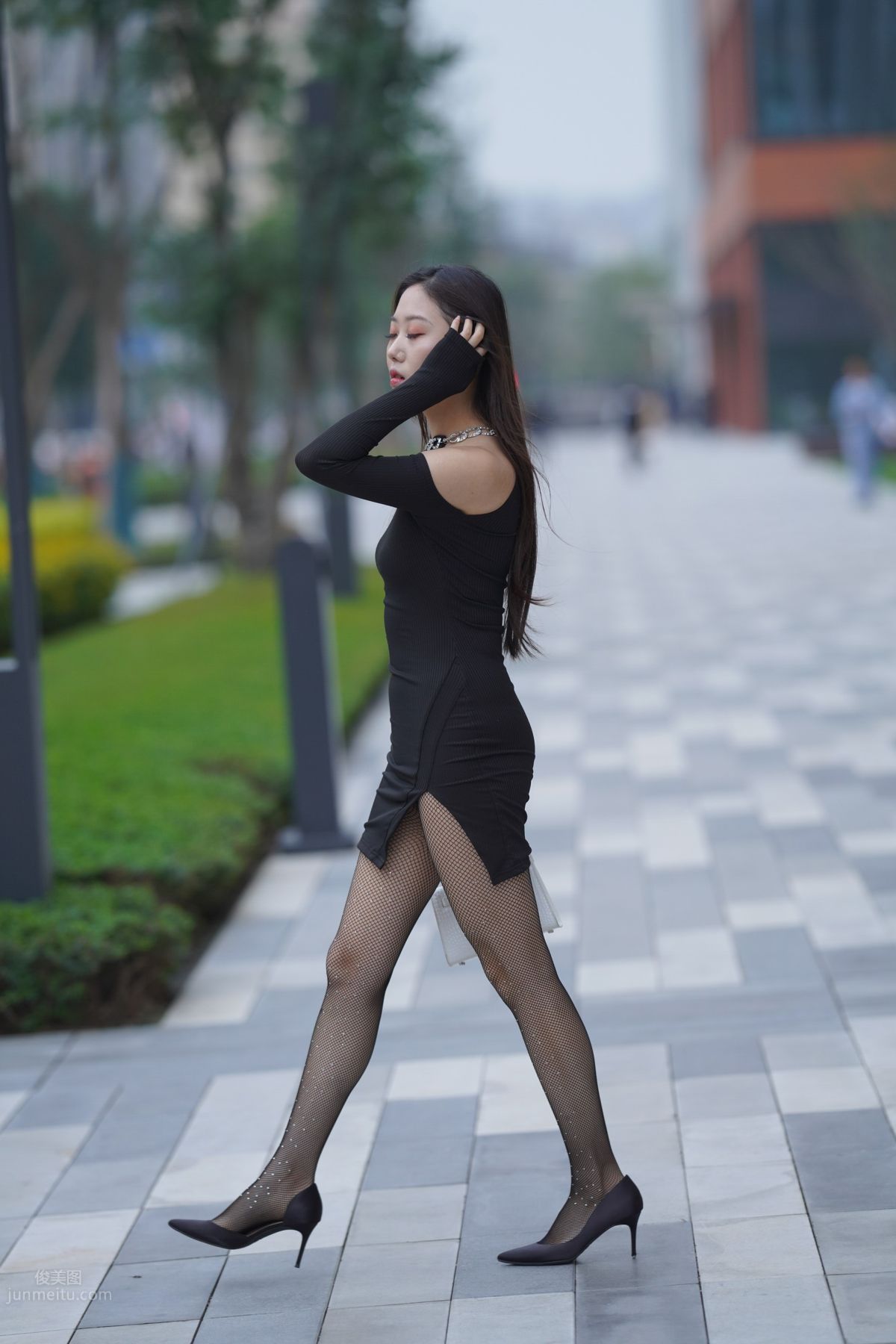 [Mojing Street] 133 Very Sexy Girl in Fishnet Stockings photo 177