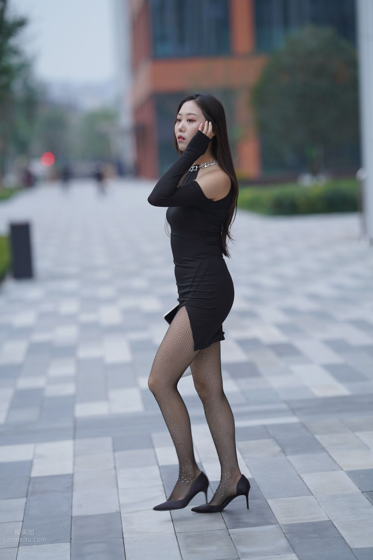 [Mojing Street] 133 Very Sexy Girl in Fishnet Stockings photo 180