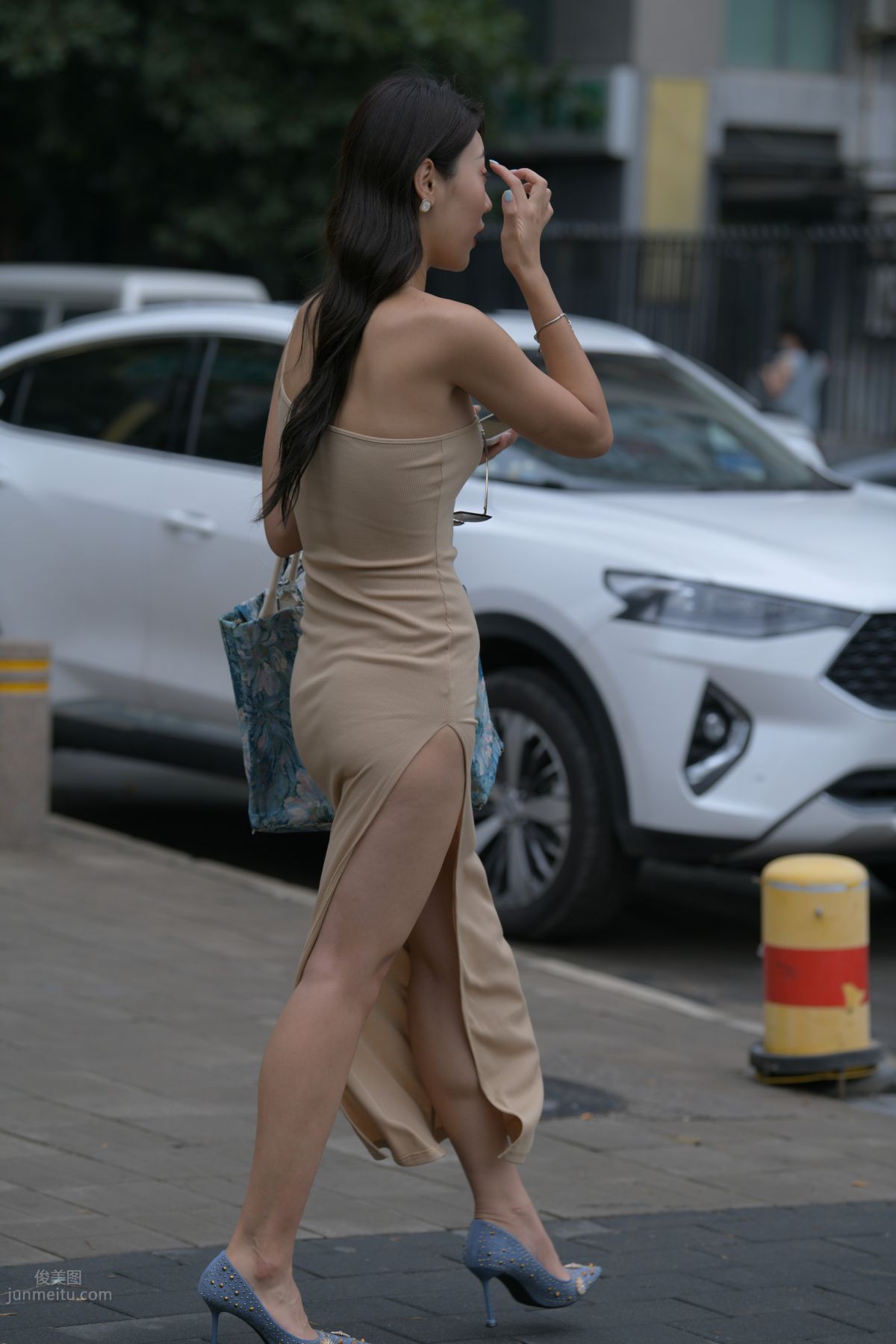 [Mojing Street] 134 High Slit Long Dress Complete Young Lady photo 158