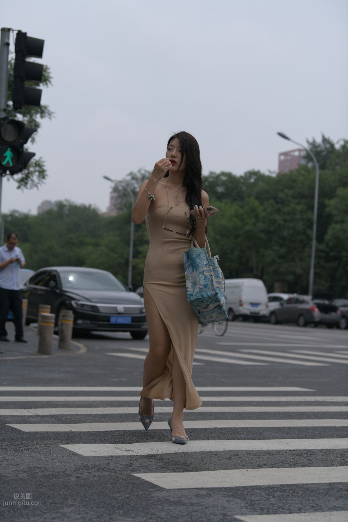 [Mojing Street] 134 High Slit Long Dress Complete Young Lady photo 172