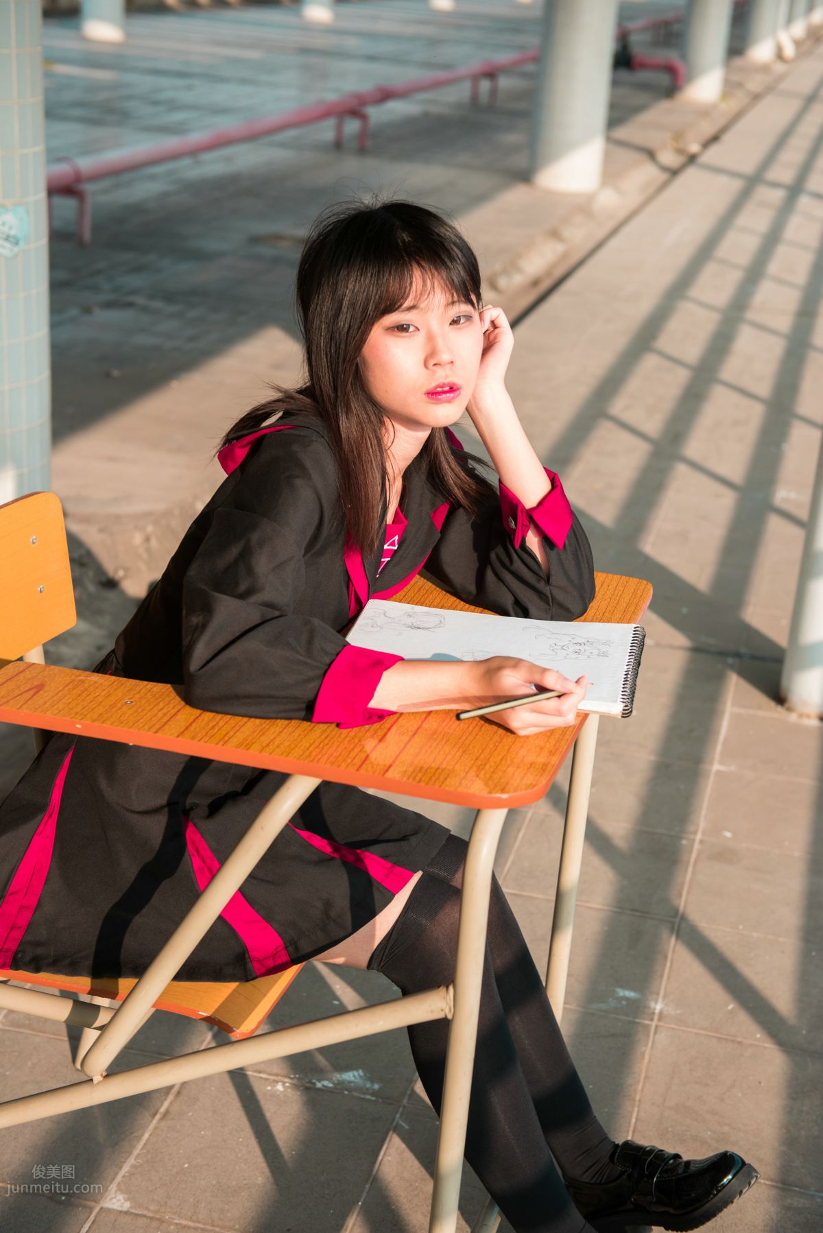 [Mojing Street] 141 Vibrant Art Student JK Beauty photo 267