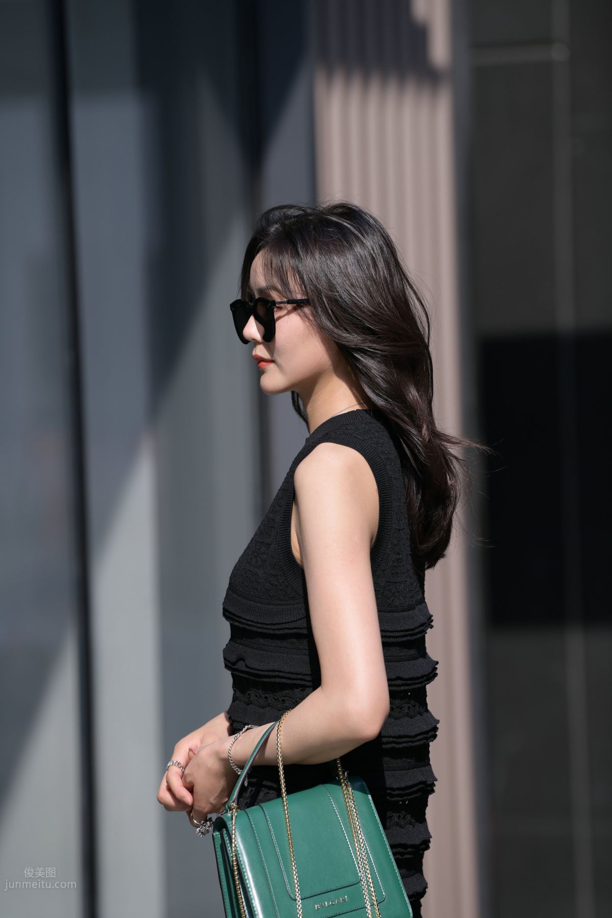 [Mojing Street] 145 Sexy Charming Black Dress Young Lady photo 19