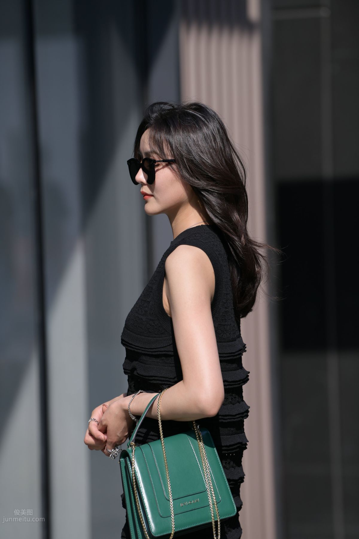 [Mojing Street] 145 Sexy Charming Black Dress Young Lady photo 20
