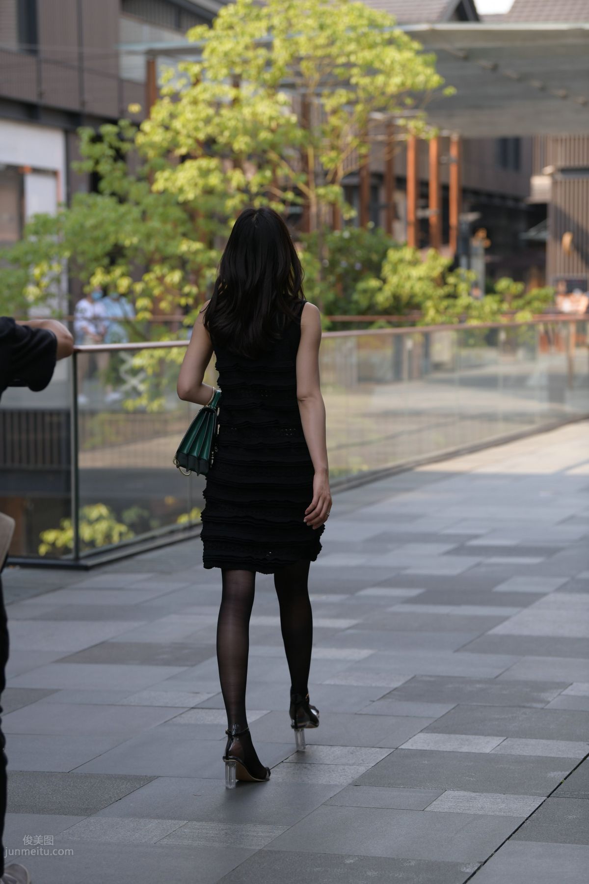 [Mojing Street] 145 Sexy Charming Black Dress Young Lady photo 43