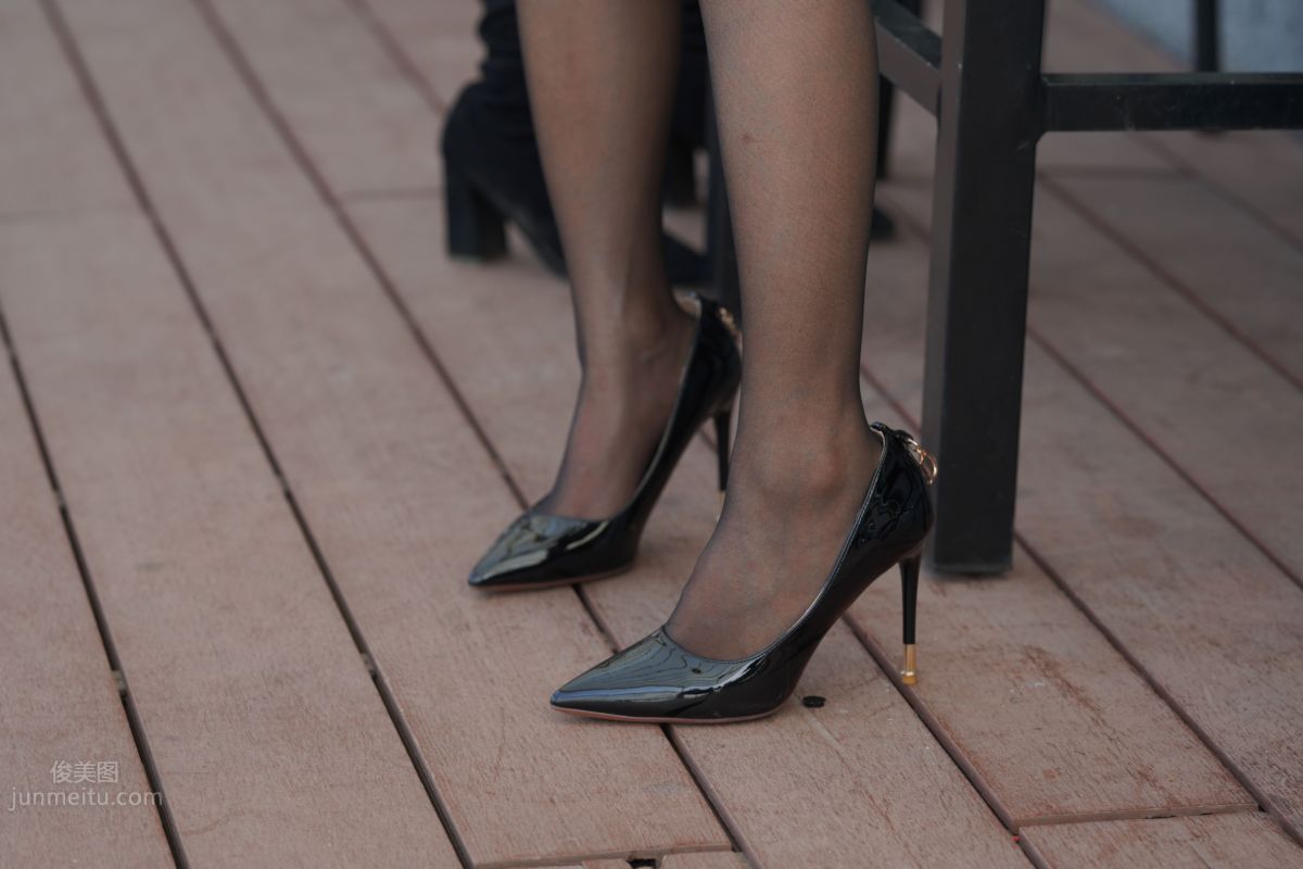[Mojing Street] 159, Afternoon Time of an Elegant Young Mature Woman in Black Stockings photo 24