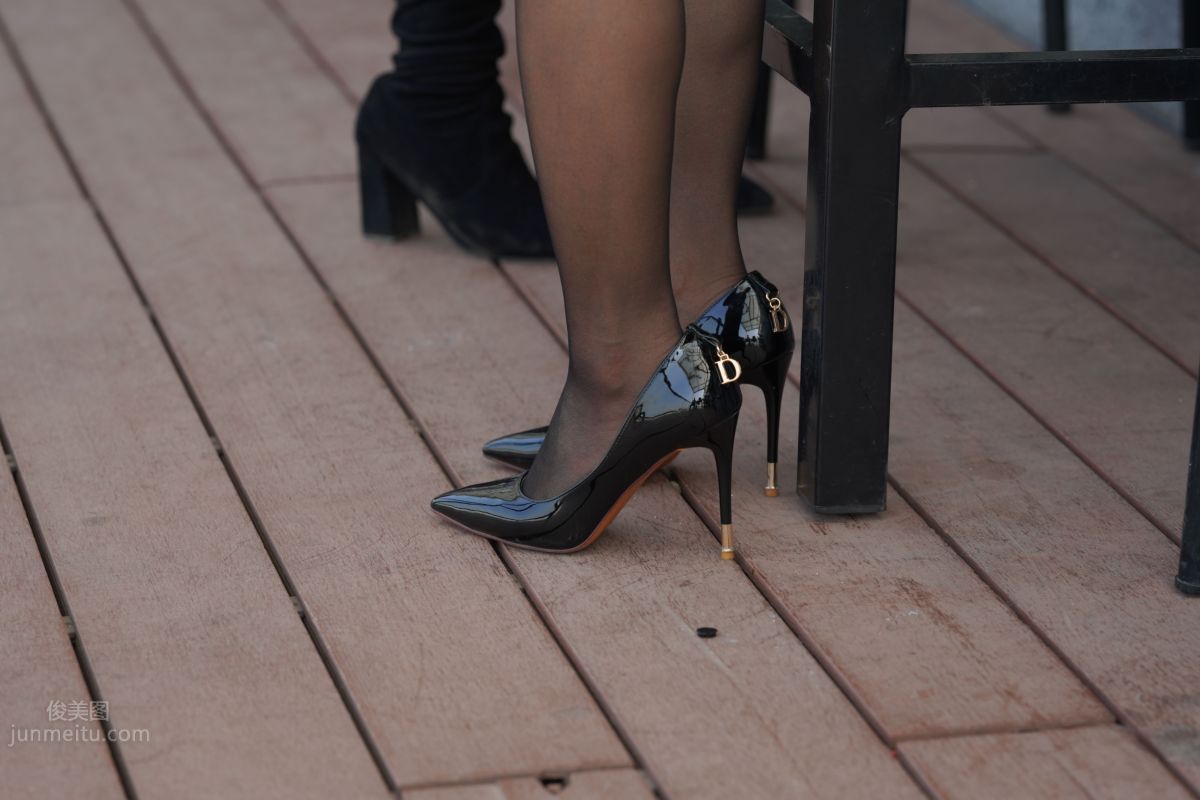 [Mojing Street] 159, Afternoon Time of an Elegant Young Mature Woman in Black Stockings photo 26