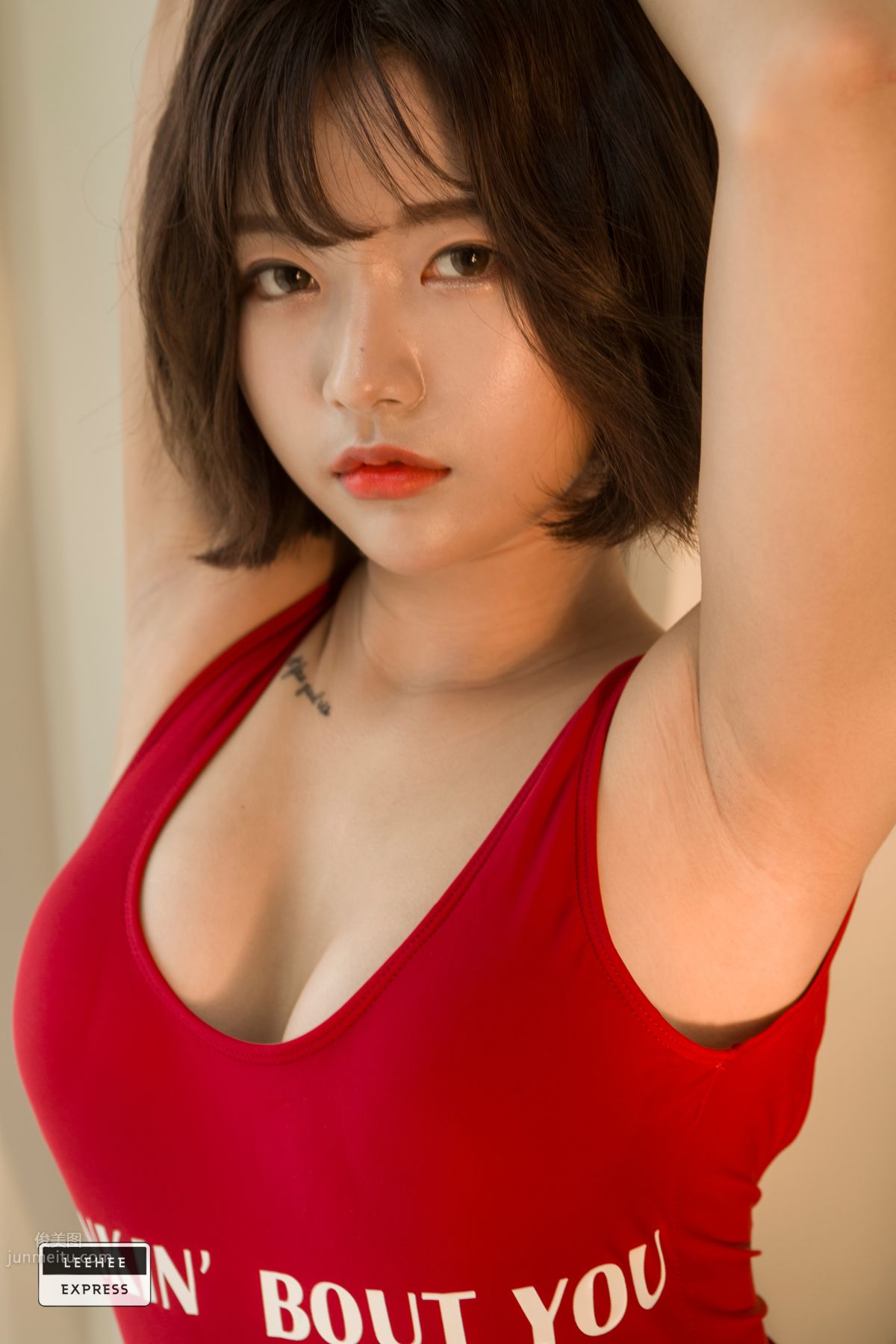 [LeeheeExpress]043 LEDG-018B - U.Hwa 内衣寫真 15