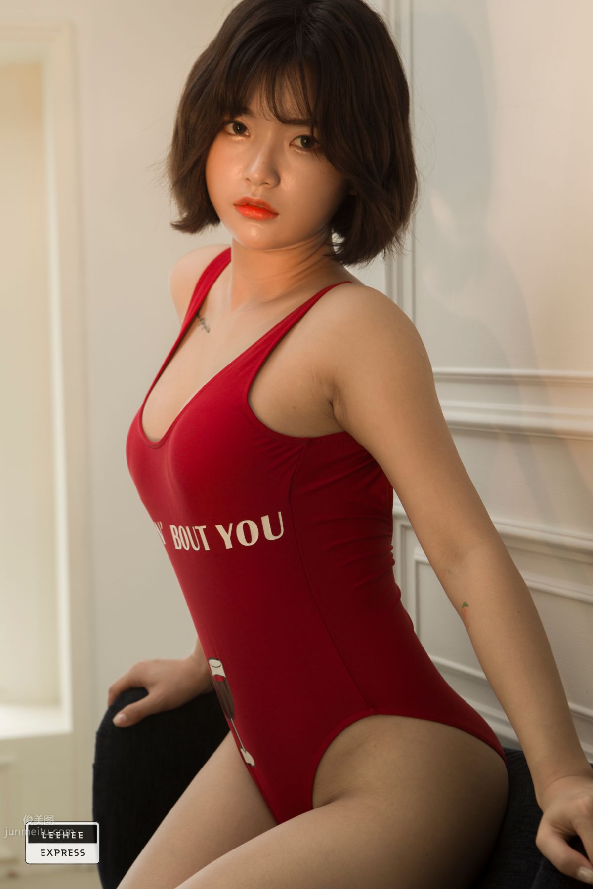 [LeeheeExpress]043 LEDG-018B - U.Hwa 内衣寫真 44